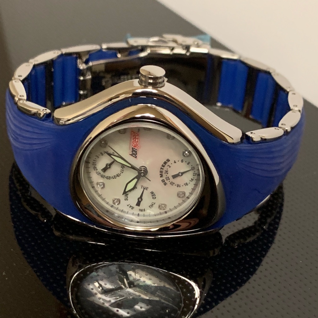 Lady Diamond Watch Quartz Waterproof Mop Dial